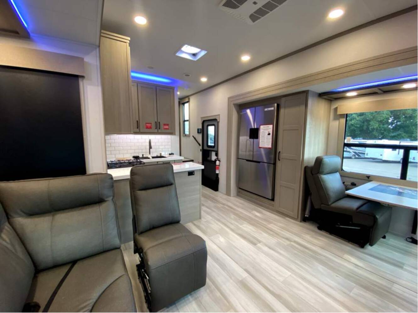 A photo of this 2026 Grand Design Momentum M-Class 414M