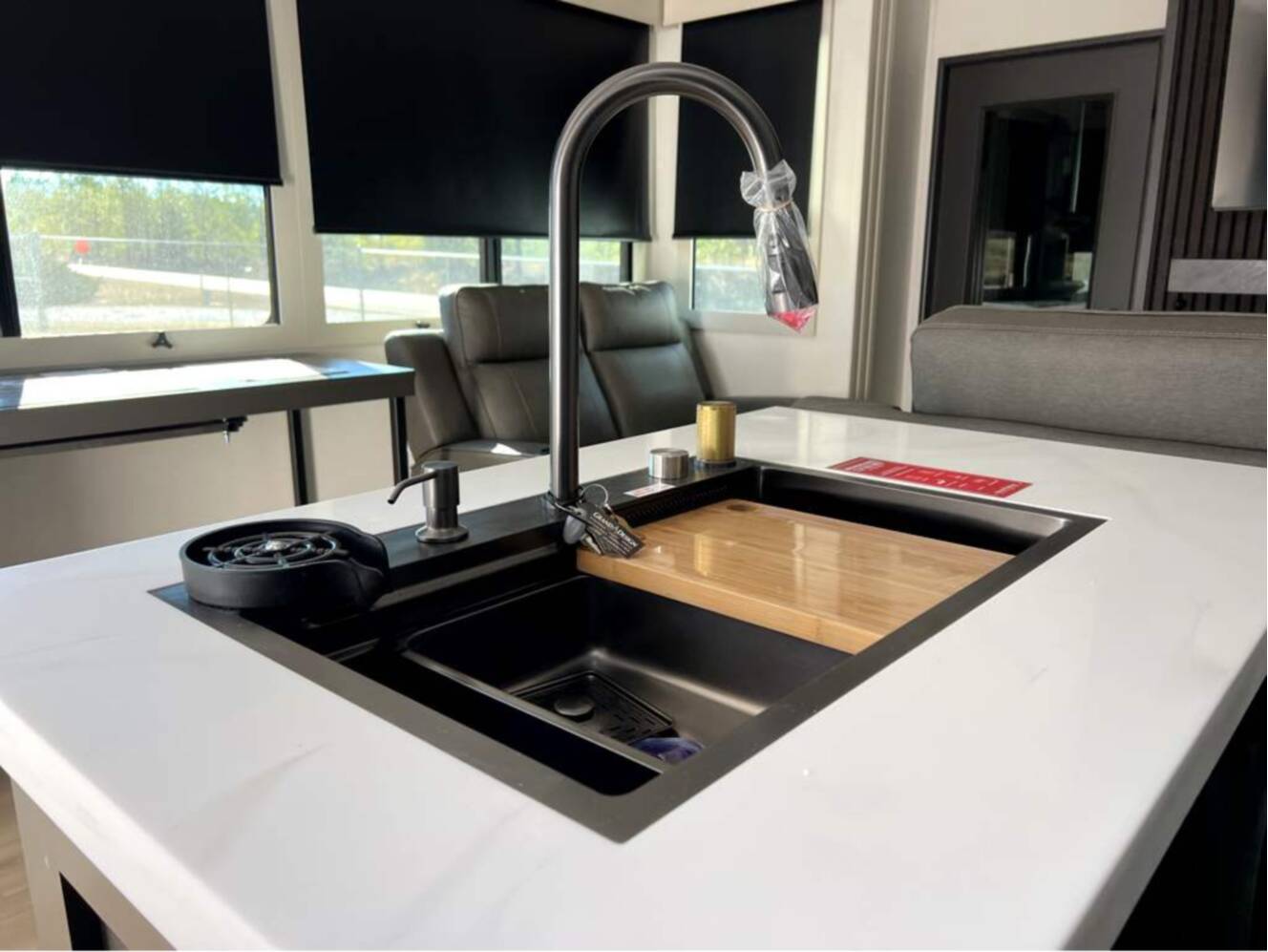 A photo of this 2026 Grand Design Momentum 395MT