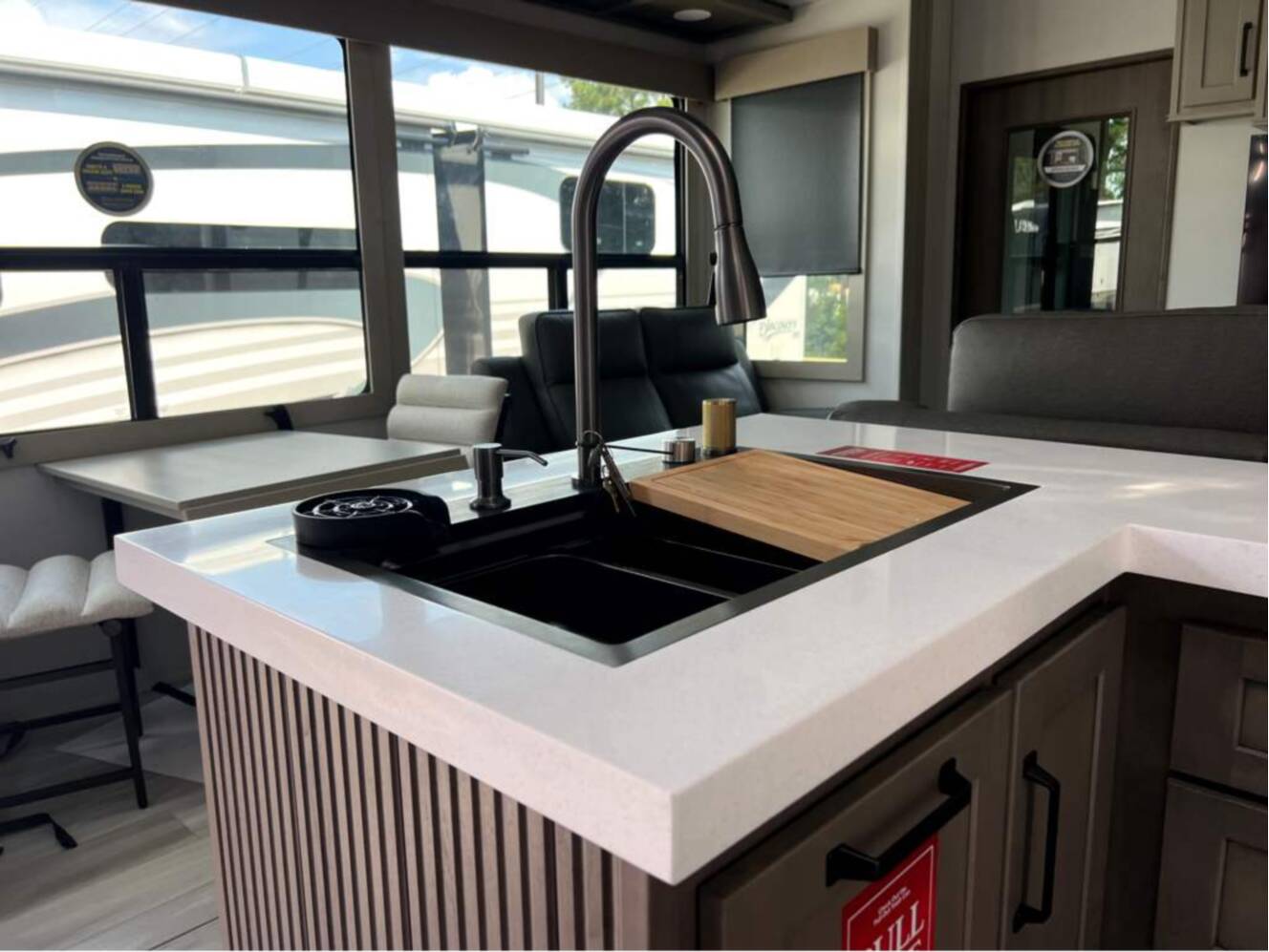 A photo of this 2026 Grand Design Momentum M-Class 395MS