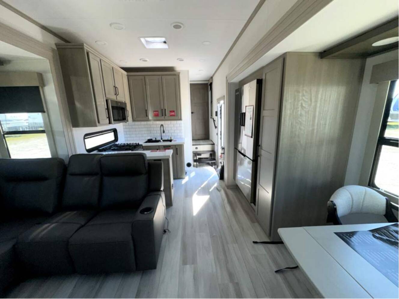 A photo of this 2026 Grand Design Momentum M-Class 414M