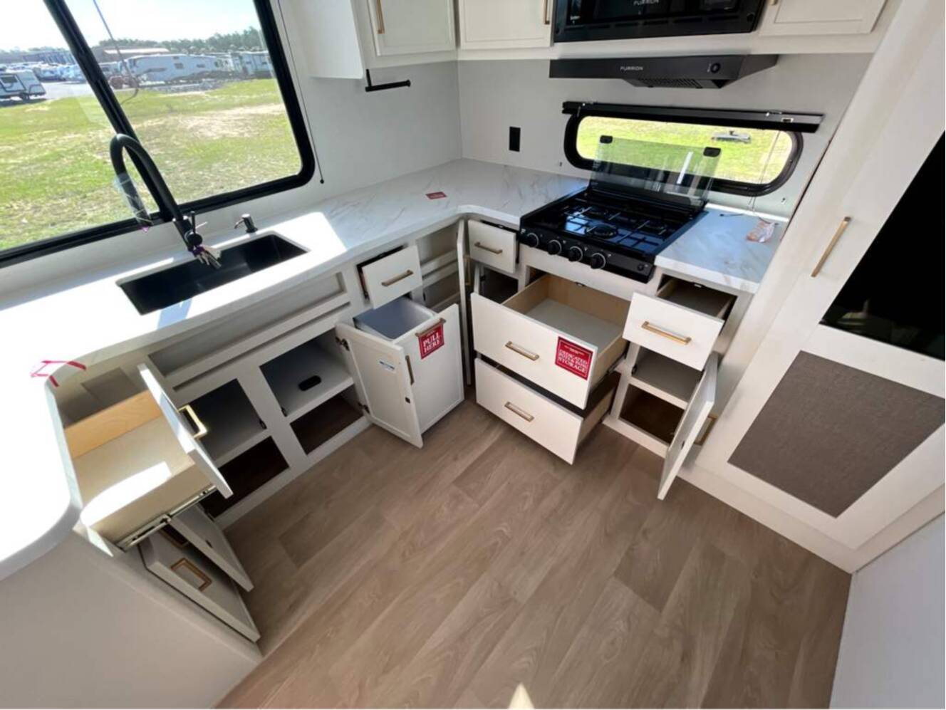 A photo of this 2026 Grand Design Transcend 285RKT