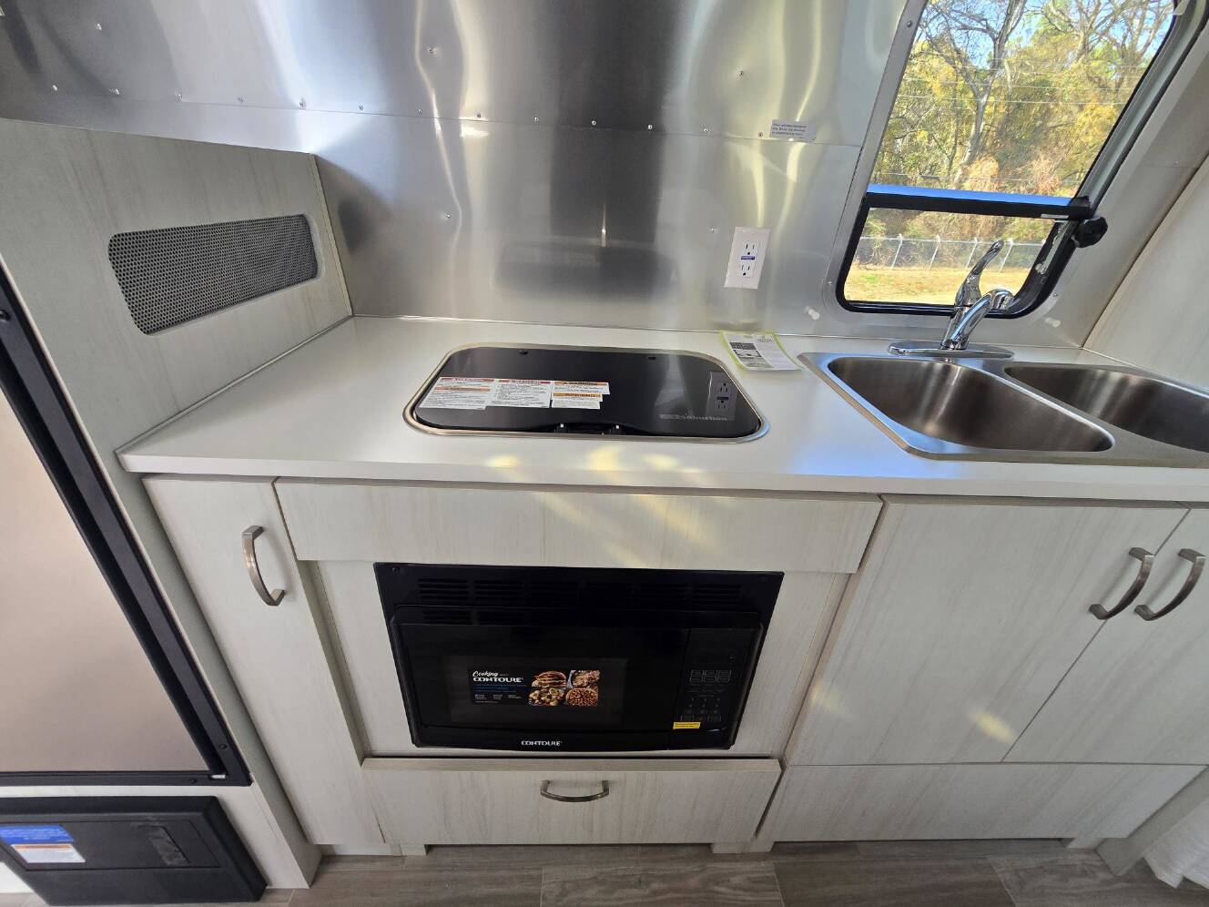 A photo of this 2026 Airstream Bambi 22FB