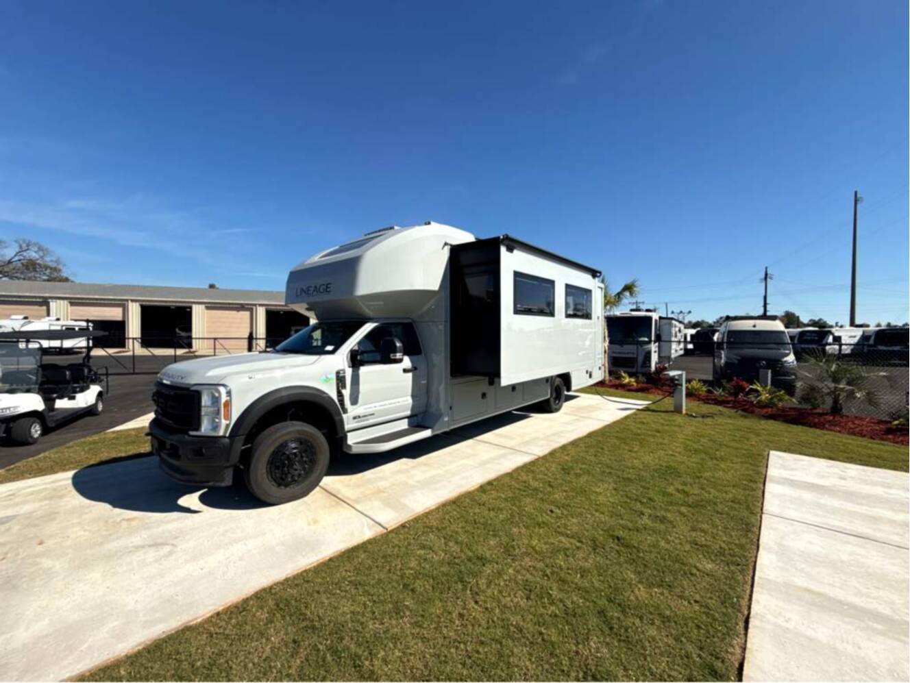 A photo of this 2026 Grand Design Lineage Series F 31ZW