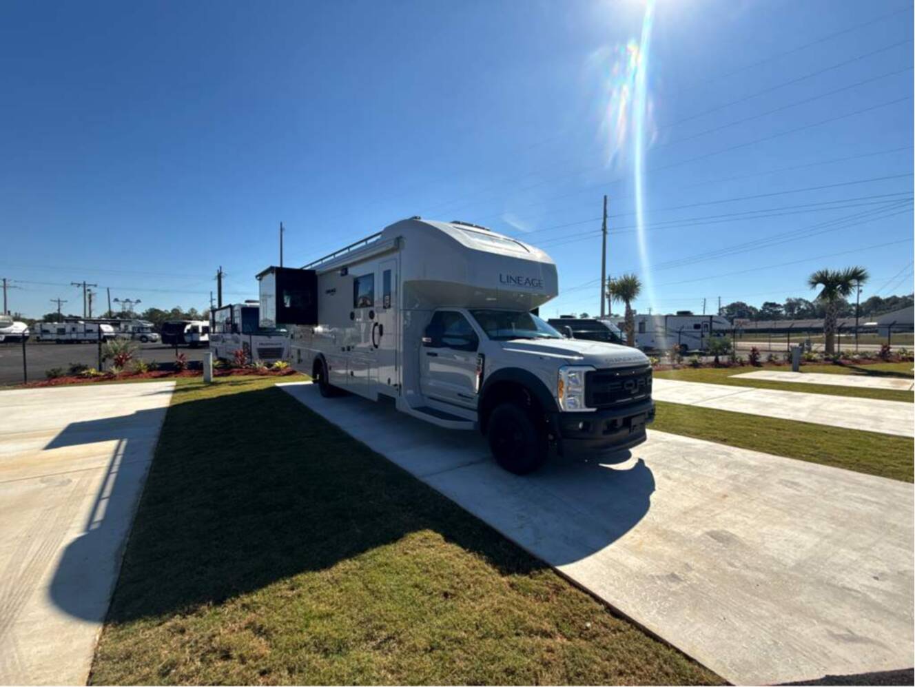 A photo of this 2026 Grand Design Lineage Series F 31ZW
