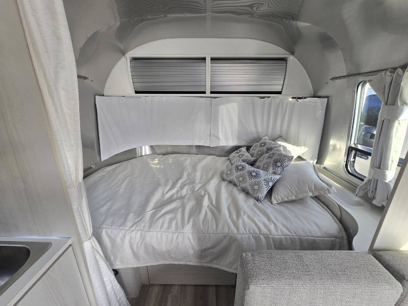 A photo of this 2026 Airstream Bambi 22FB