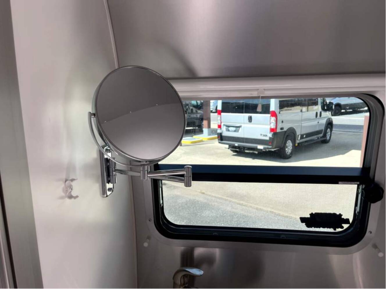 A photo of this 2026 Airstream Bambi 22FB
