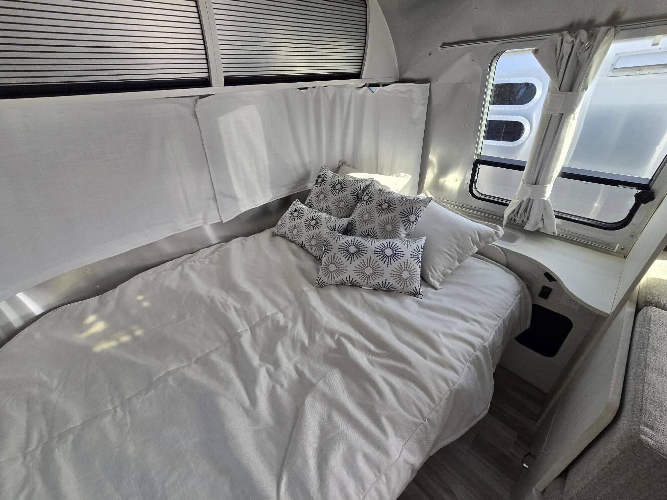 A photo of this 2026 Airstream Bambi 22FB
