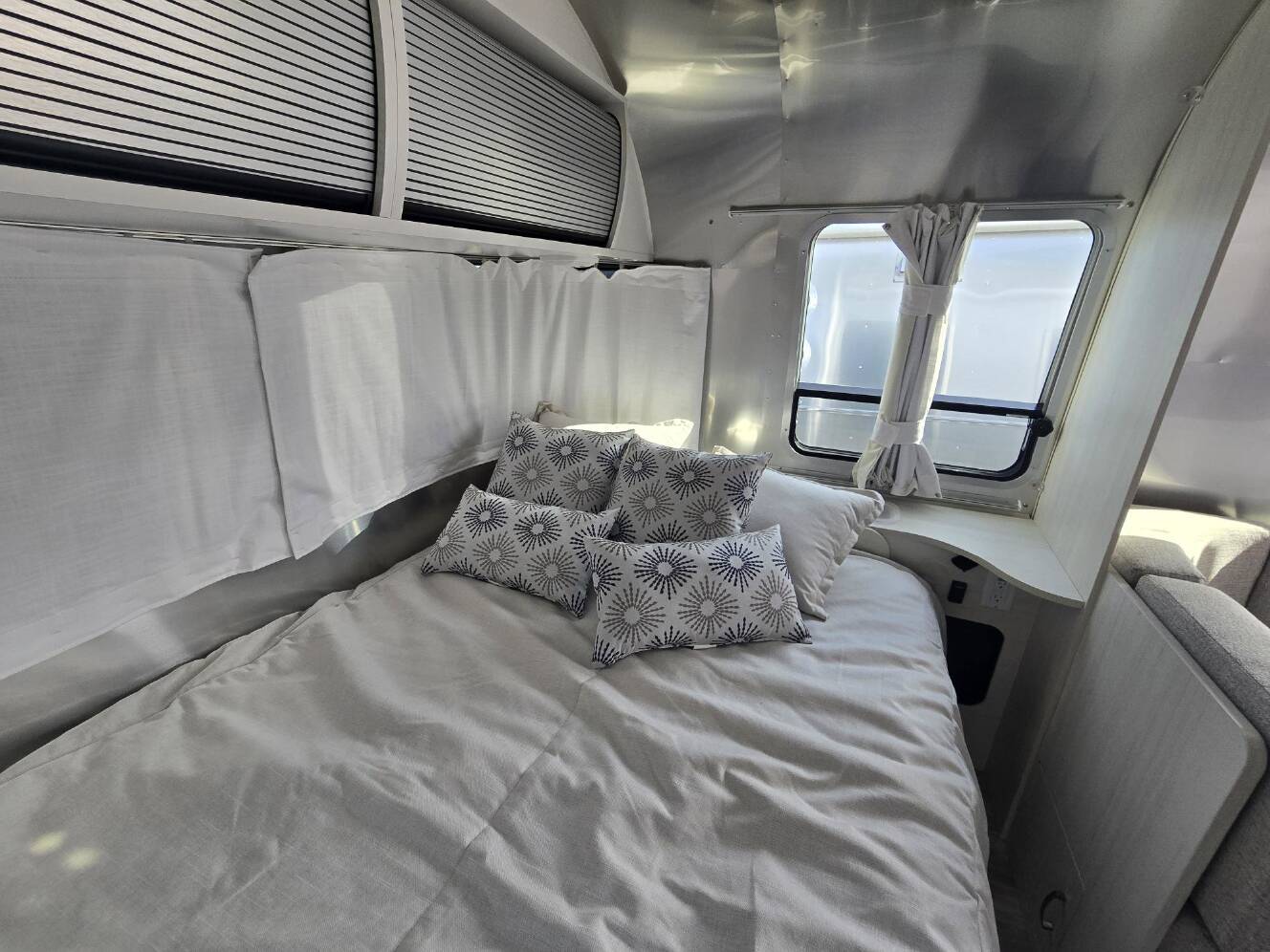 A photo of this 2026 Airstream Bambi 22FB