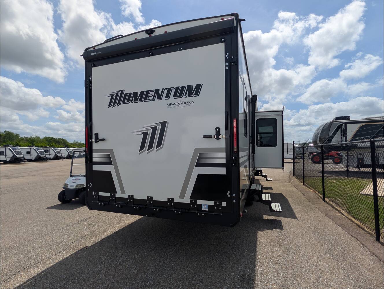 A photo of this 2026 Grand Design Momentum G-Class 31G
