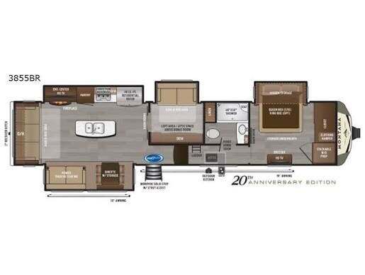 2019 Keystone Montana 3855BR in mill hall PA