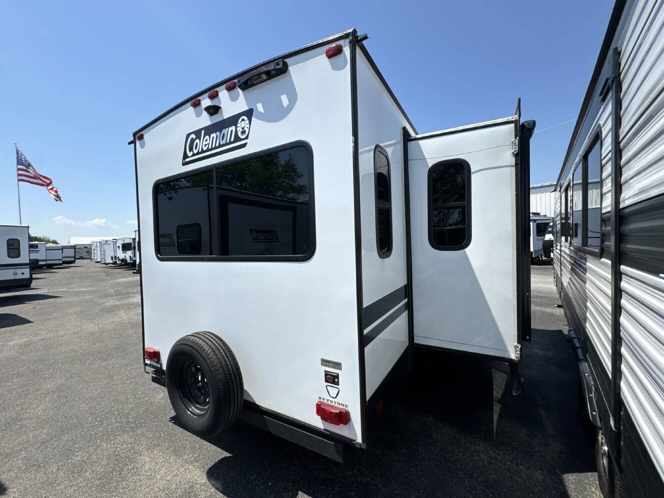 A photo of this 2026 Keystone COLEMAN LEGACY 2950RL