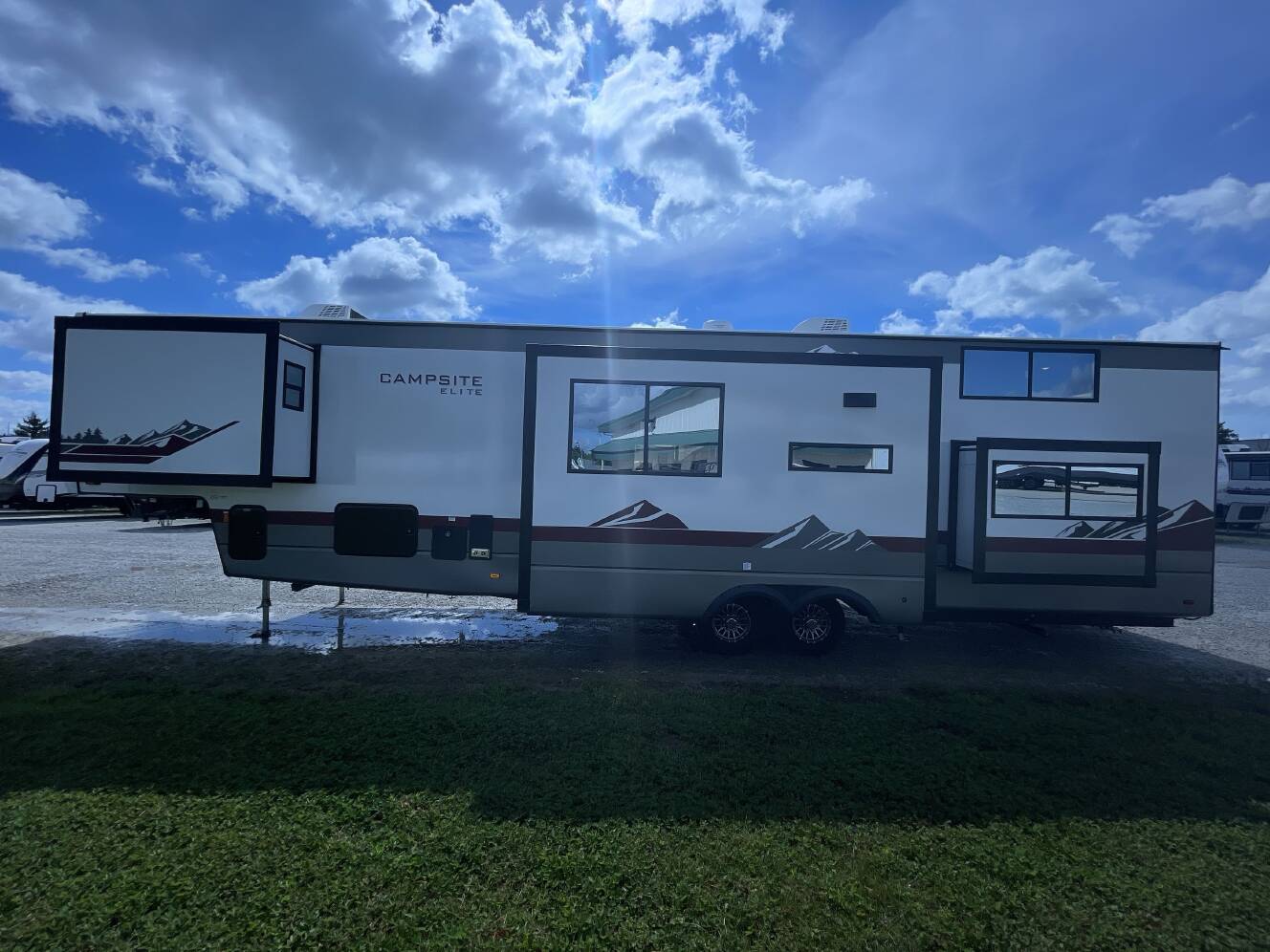 A photo of this 2027 Forest River CAMPSITE ELITE 36JI