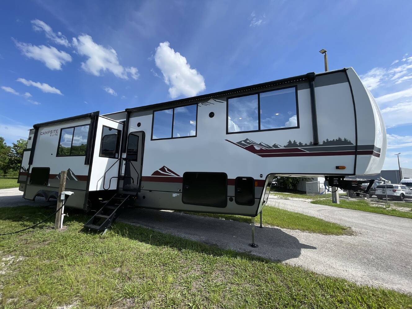 A photo of this 2027 Forest River CAMPSITE ELITE 36JI