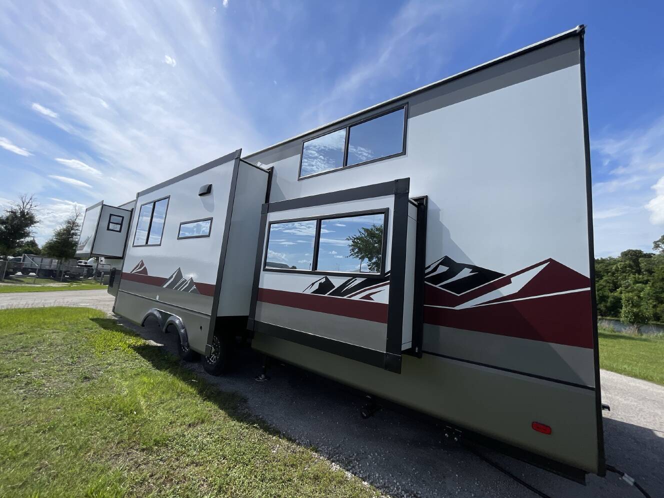 A photo of this 2027 Forest River CAMPSITE ELITE 36JI