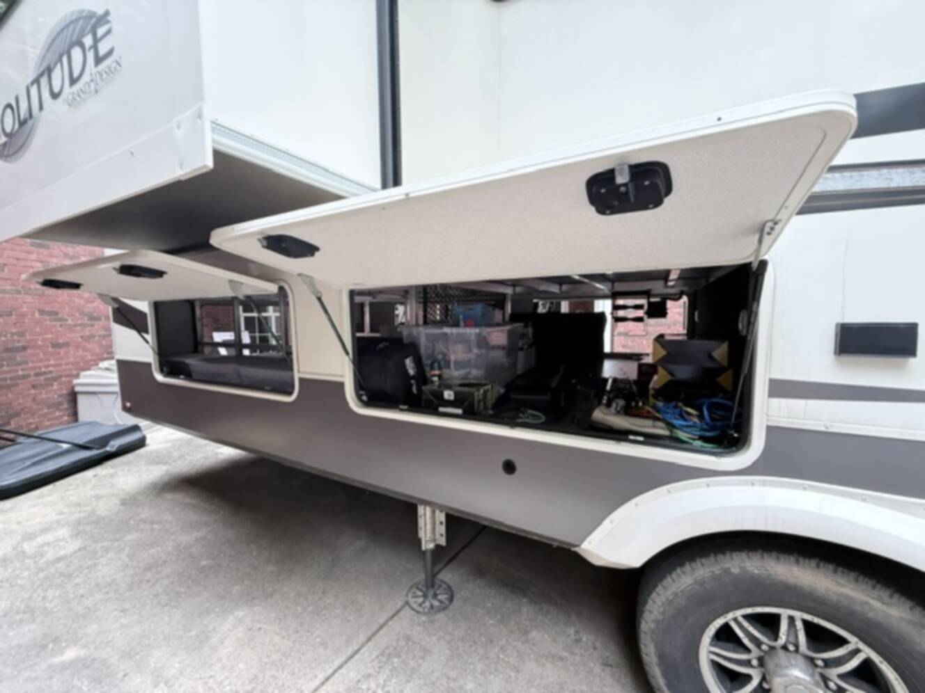 A photo of this 2021 Grand Design SOLITUDE 375RES-R