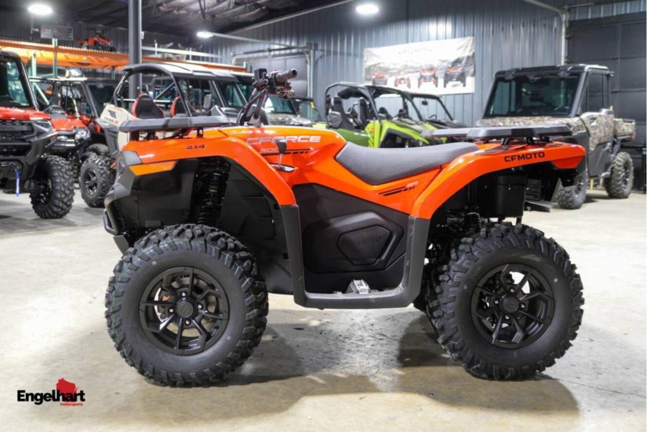 A photo of this 2026 CFMOTO CForce 500