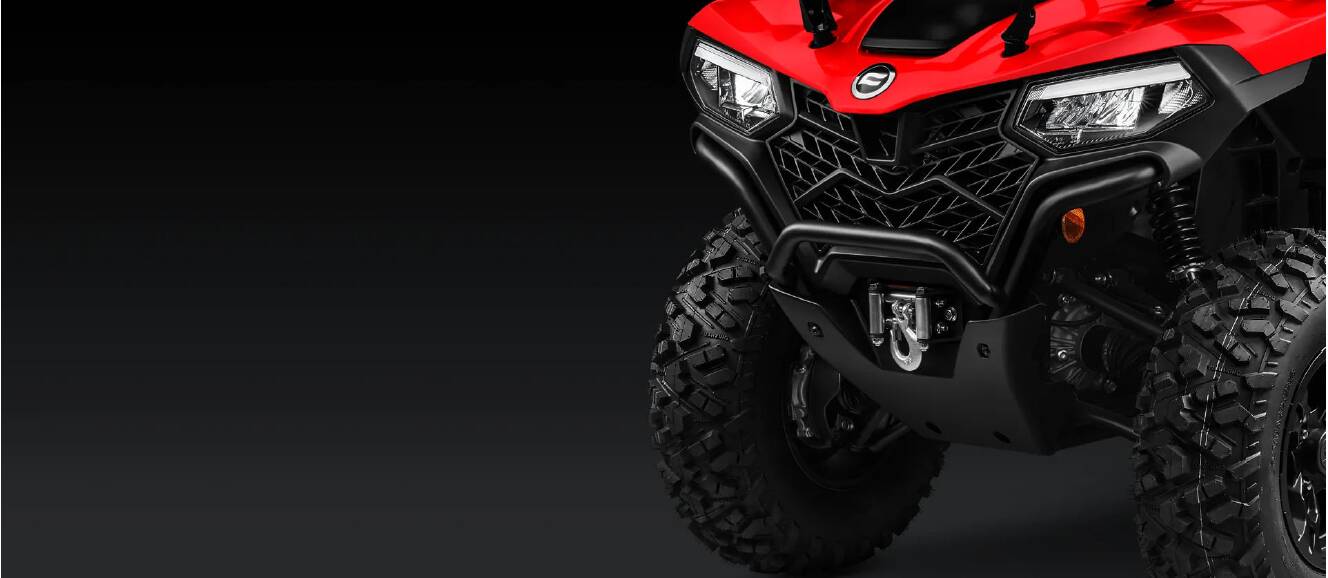 A photo of this 2026 CFMOTO CForce 500