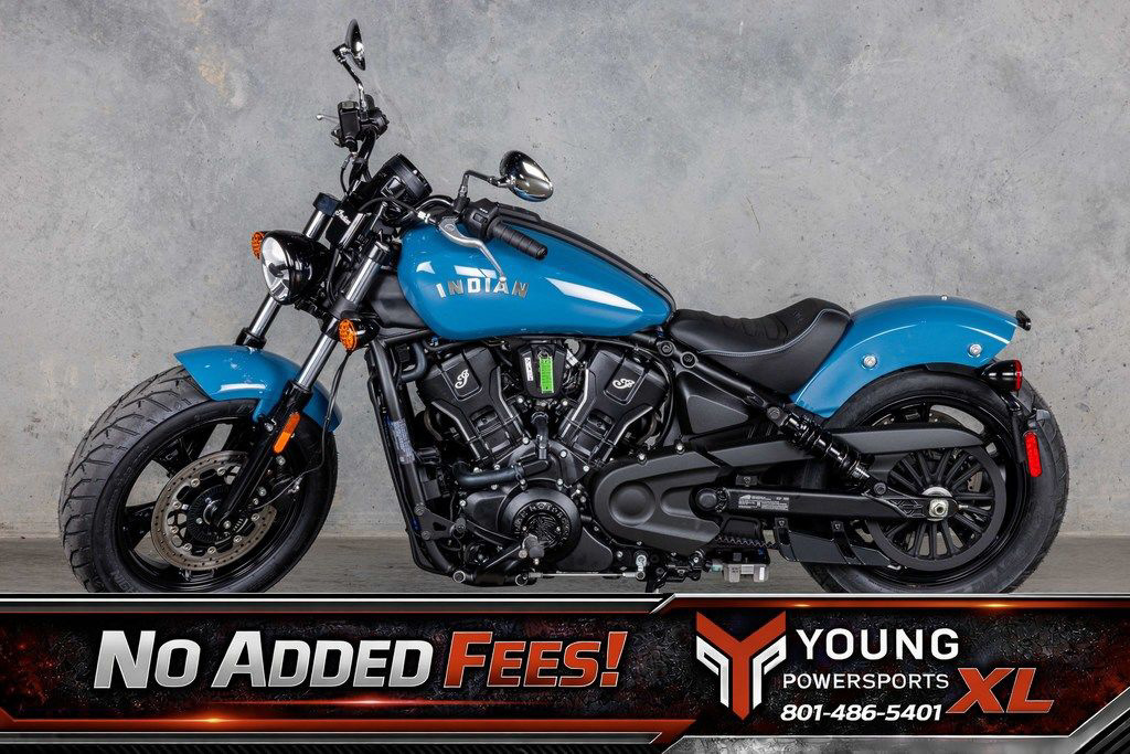 2026 Indian Scout Sixty Bobber Limited Storm Blue LIMITED in Centerville, UT