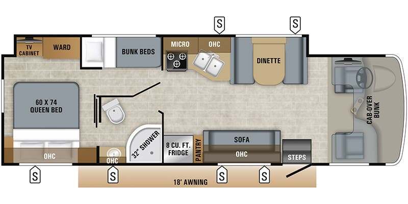 2019 Jayco Greyhawk 31F in van buren AR