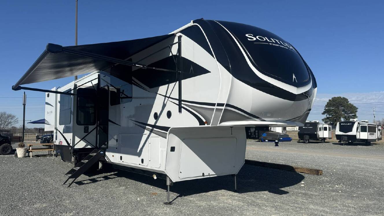 A photo of this 2026 Grand Design Solitude 390RK
