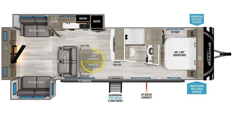 2026 Grand Design Imagine 3100RD in nacogdoches TX