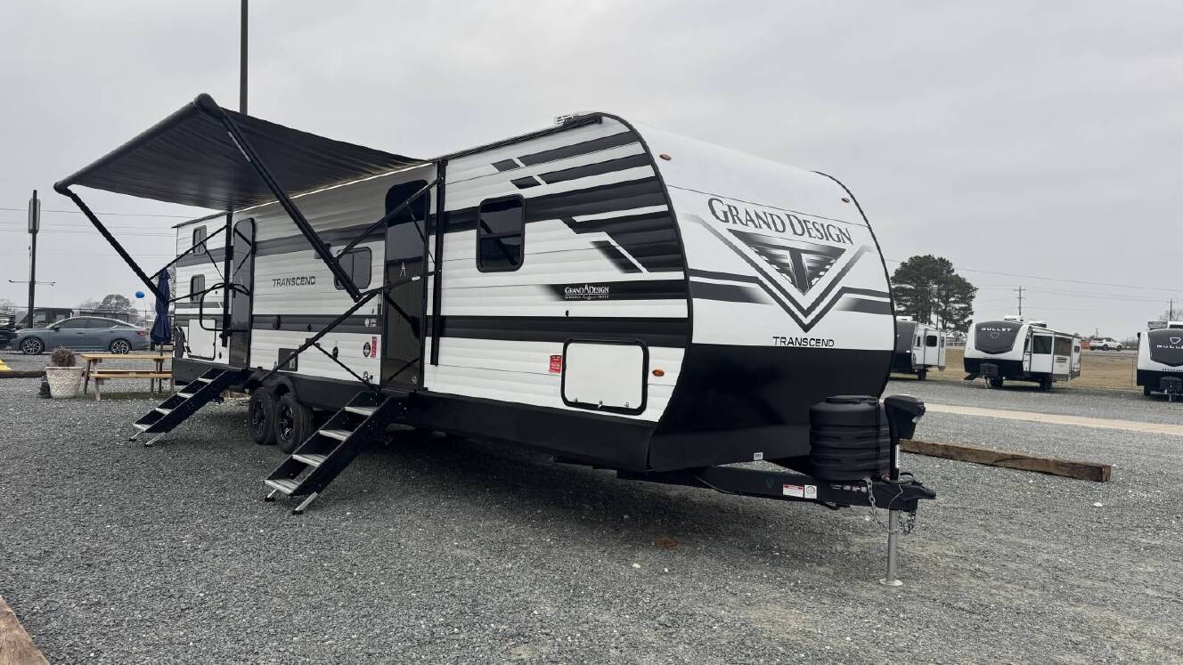 A photo of this 2026 Grand Design TRANSCEND 325BHT