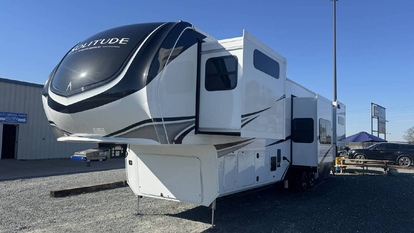 A photo of this 2026 Grand Design Solitude 390RK