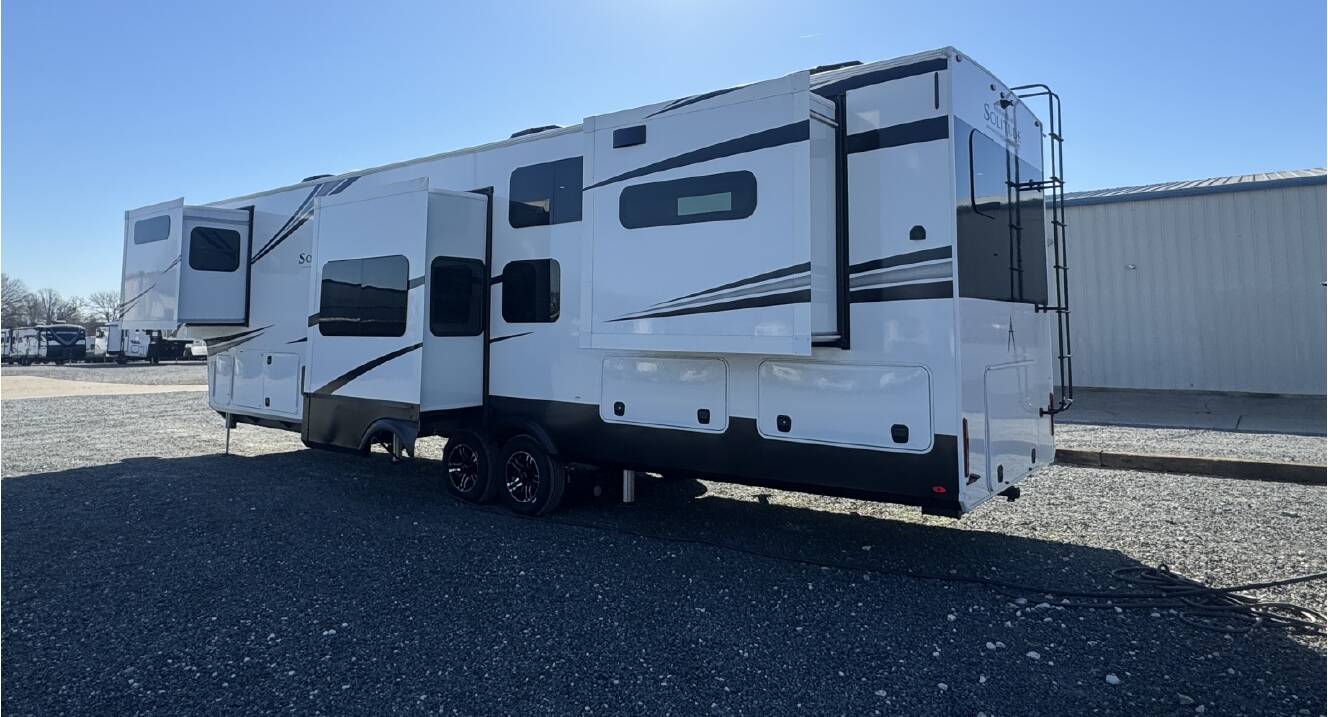 A photo of this 2026 Grand Design Solitude 390RK