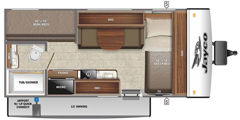 2022 Jayco Jay Feather Micro 171BH in texarkana TX