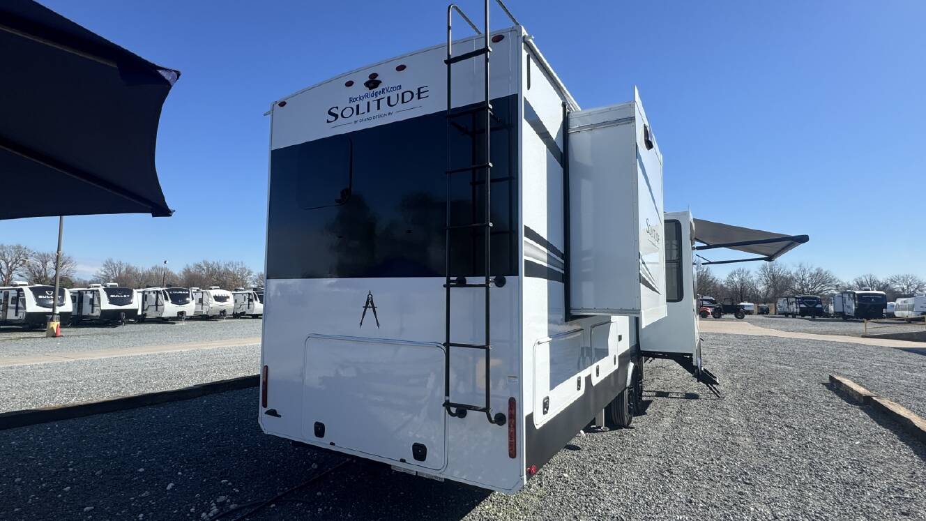 A photo of this 2026 Grand Design Solitude 390RK