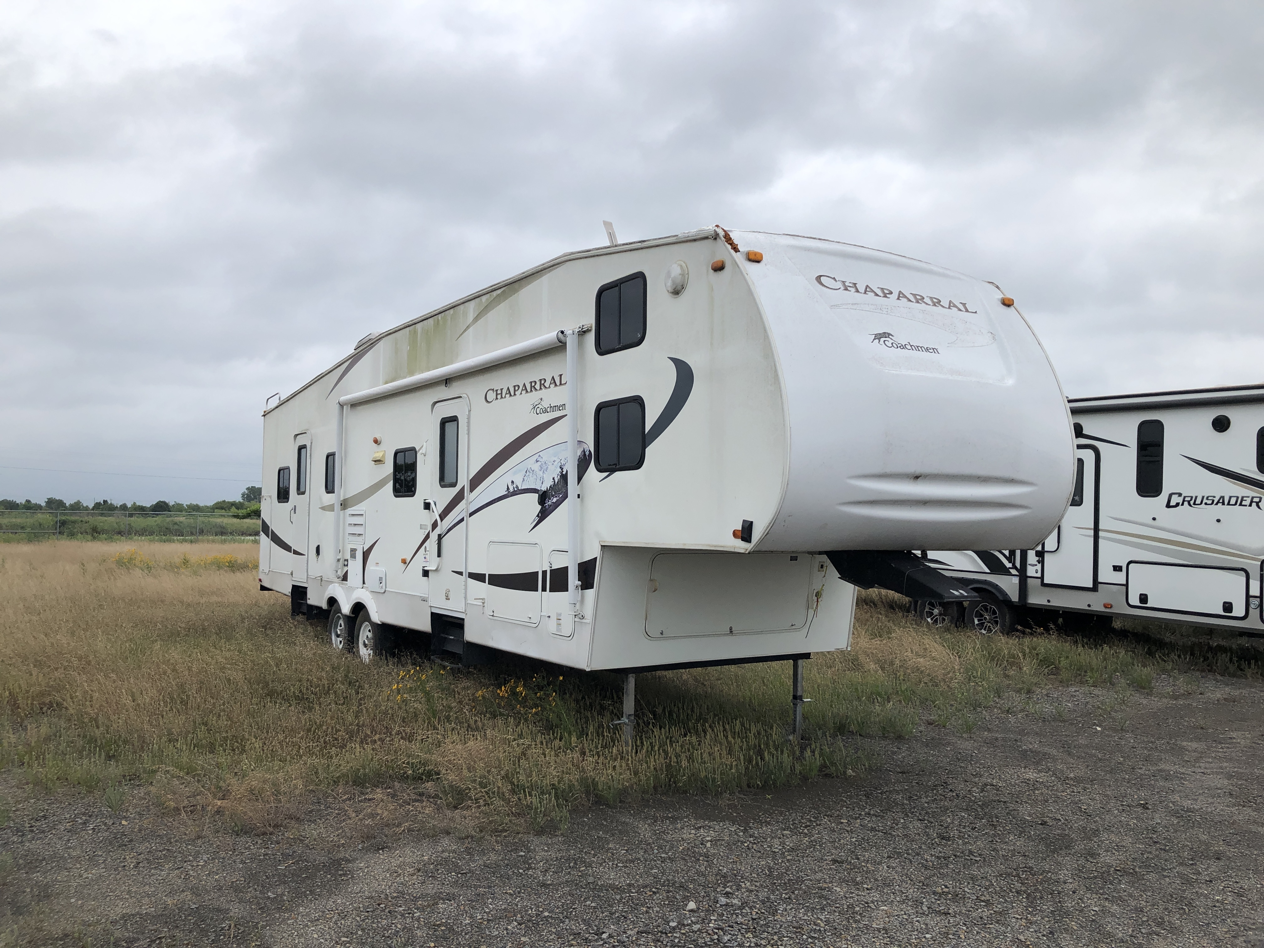 2008 Coachmen Chaparral Mid Profile 340QBDS in muskogee OK