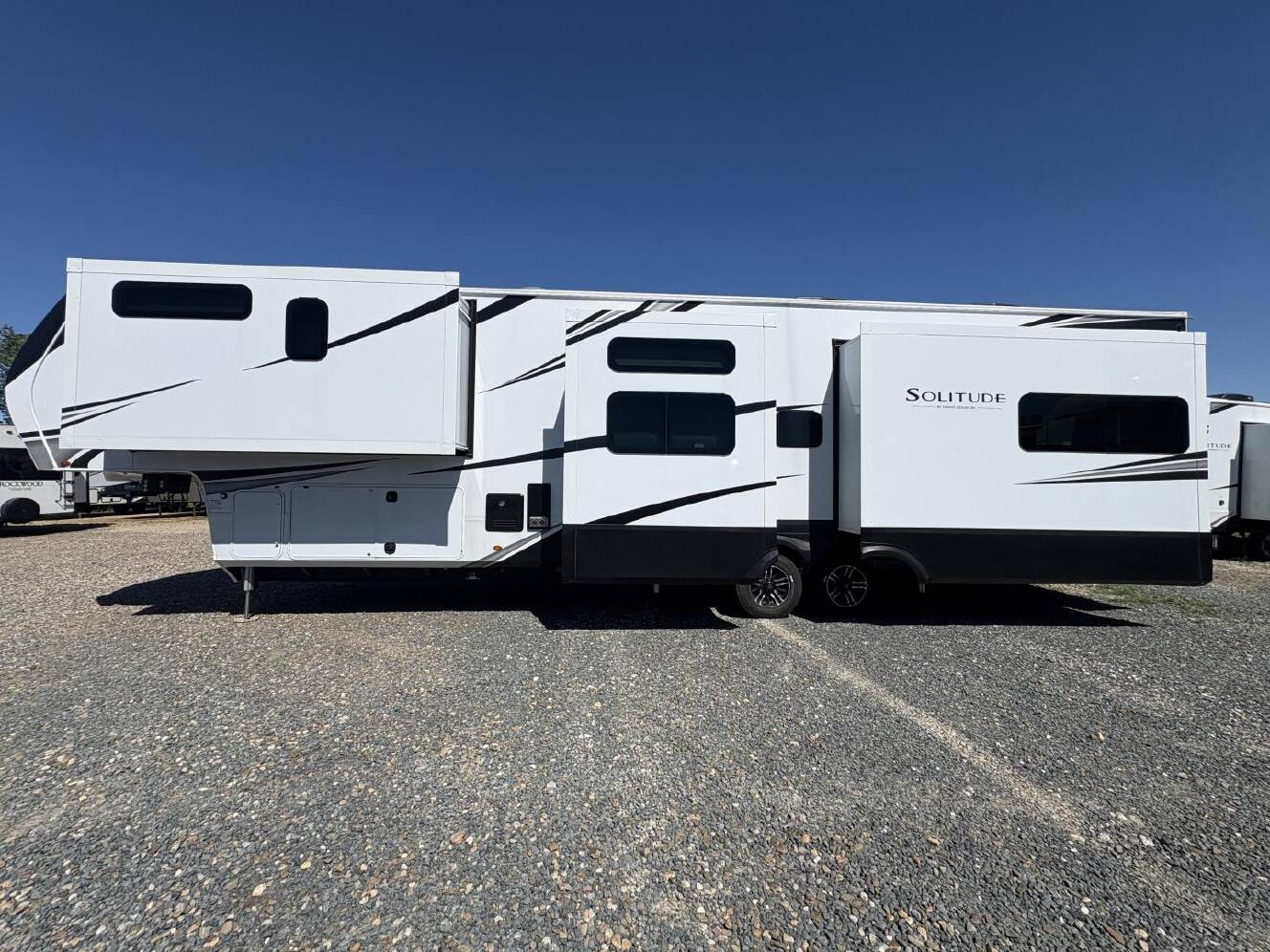A photo of this 2025 Grand Design Solitude 388MBS