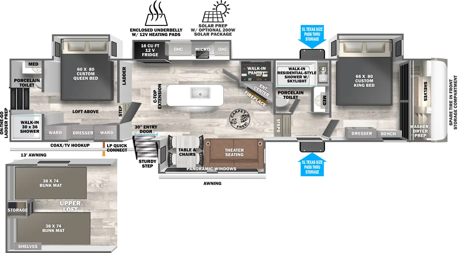 2026 Forest River Salem Hemisphere 375FAM in idabel OK