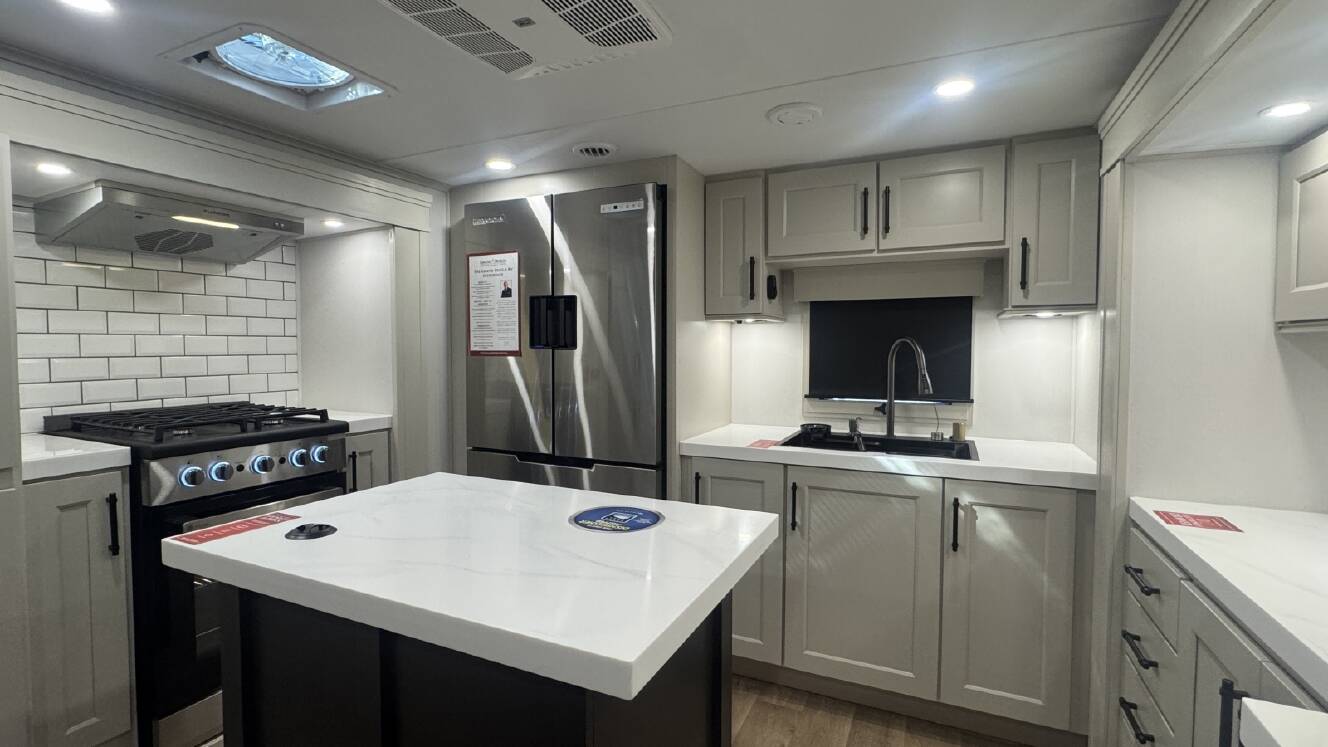 A photo of this 2026 Grand Design Solitude 390RK