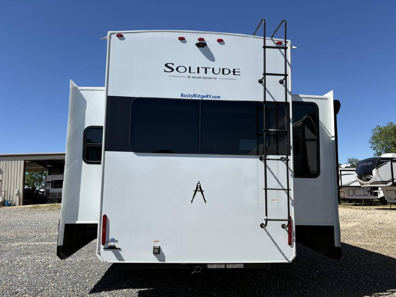 A photo of this 2025 Grand Design Solitude 388MBS
