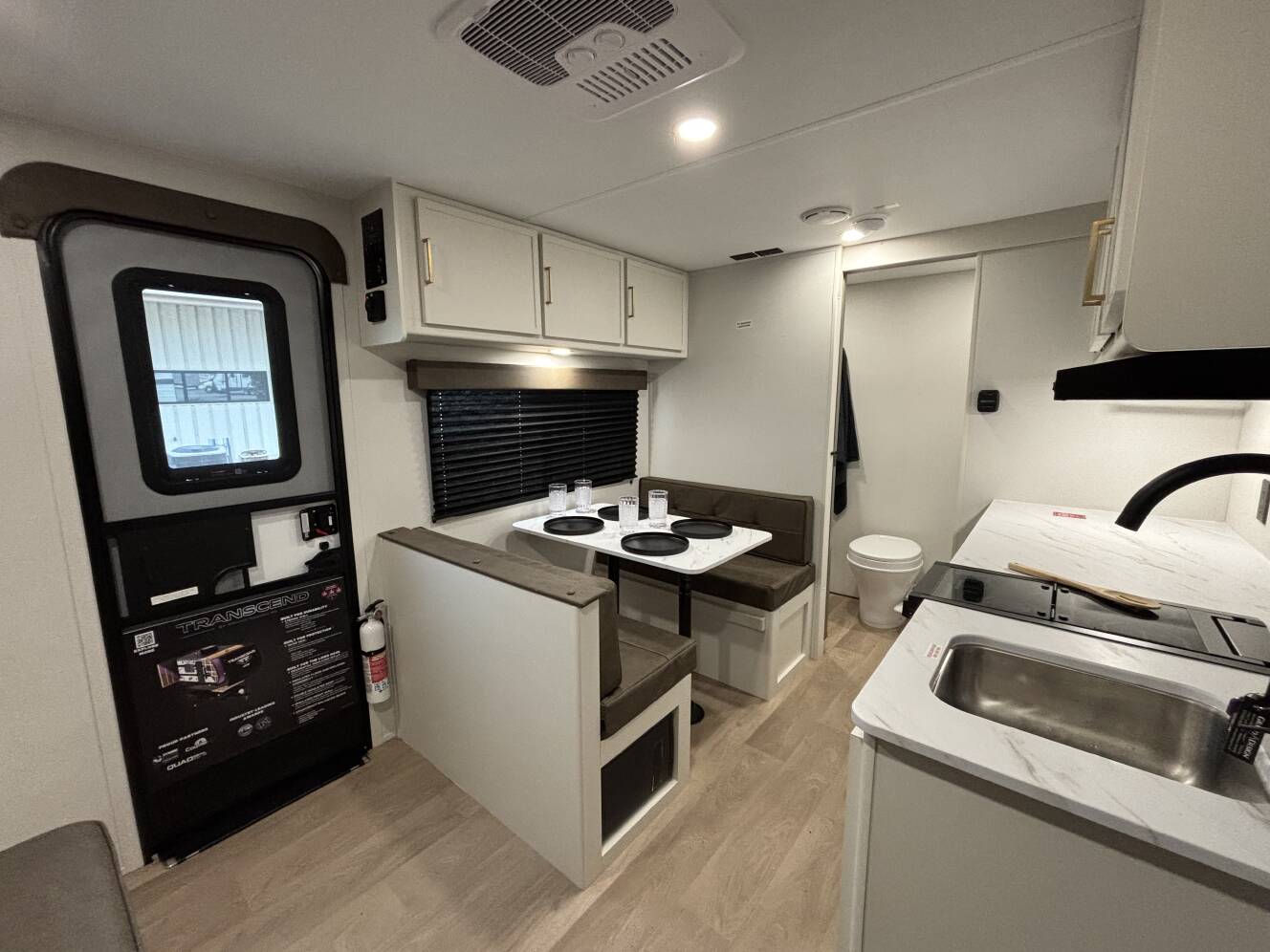 A photo of this 2026 Grand Design Transcend ONE 151RB