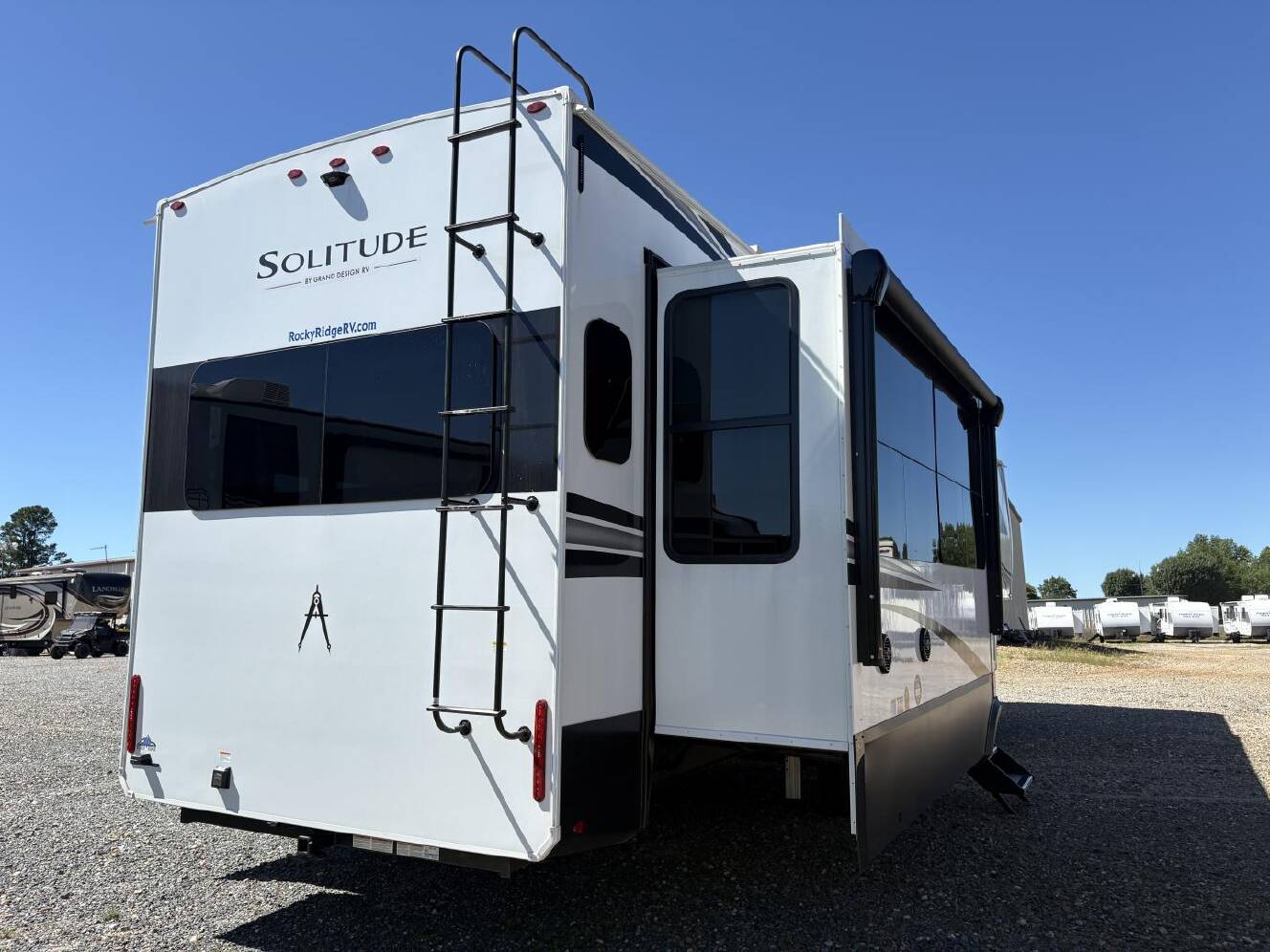 A photo of this 2025 Grand Design Solitude 388MBS