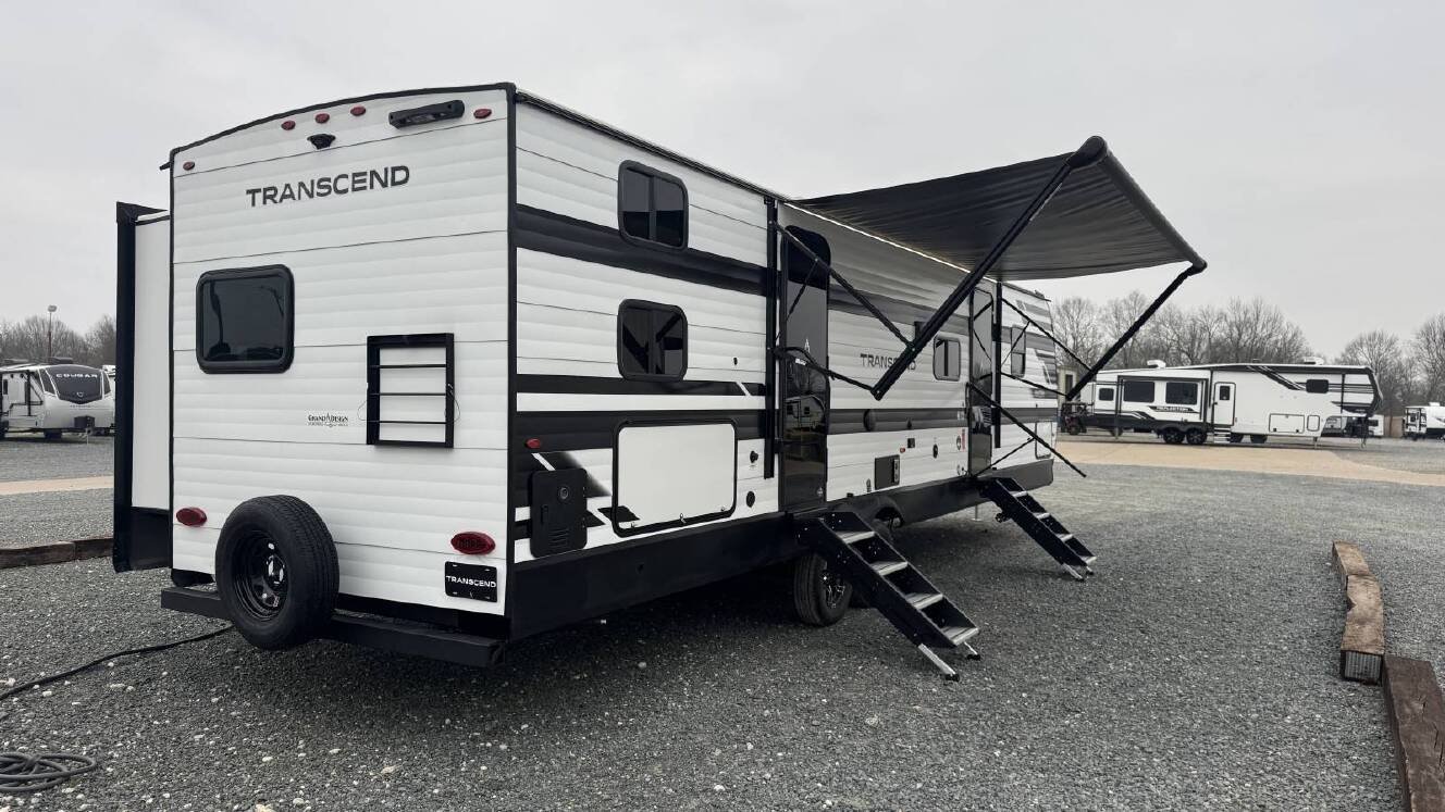 A photo of this 2026 Grand Design TRANSCEND 325BHT