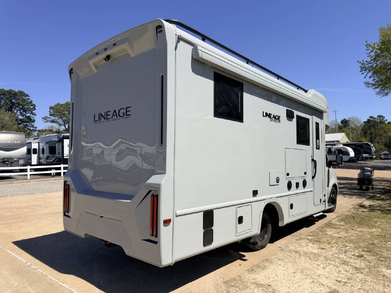 A photo of this 2026 Grand Design Lineage Series M 25FW