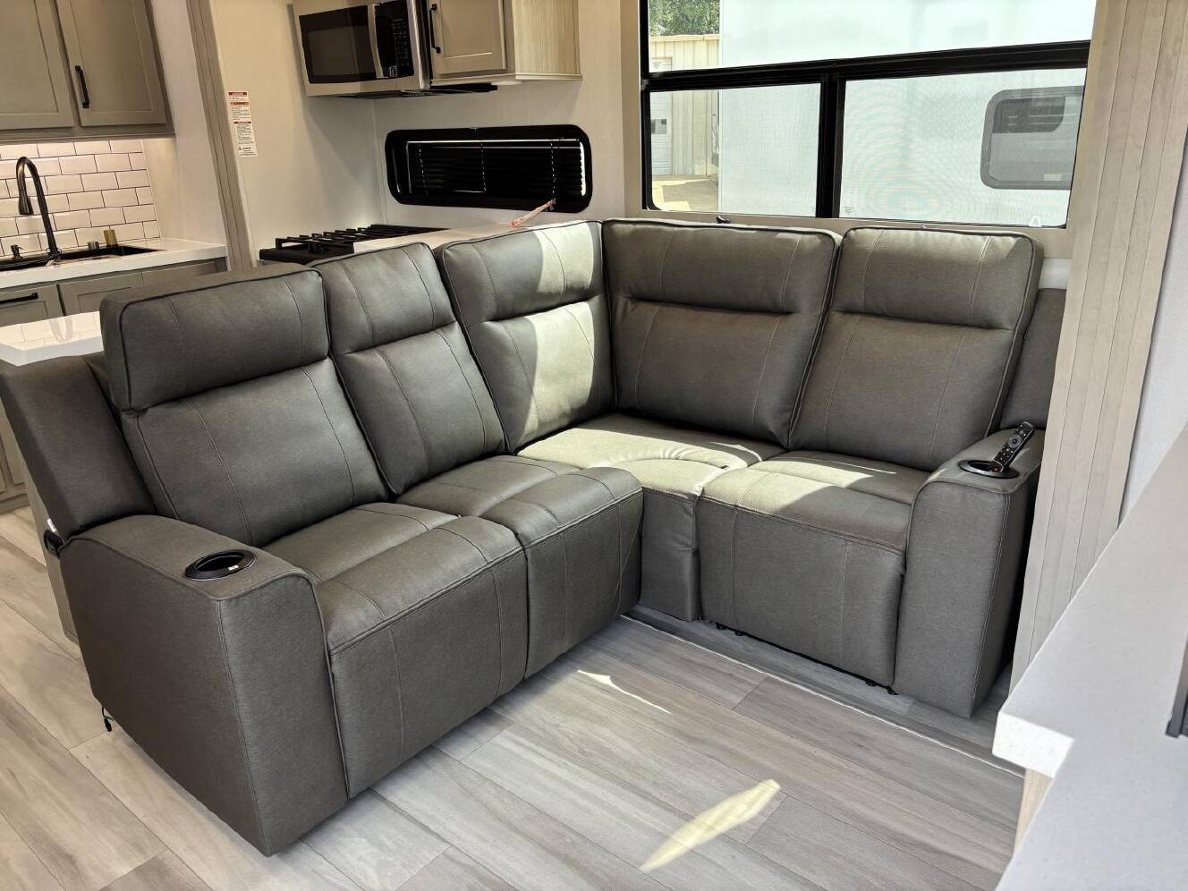 A photo of this 2025 Grand Design Momentum M-Class 344M