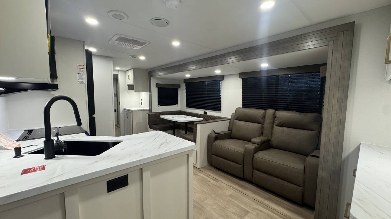 A photo of this 2026 Grand Design TRANSCEND 325BHT