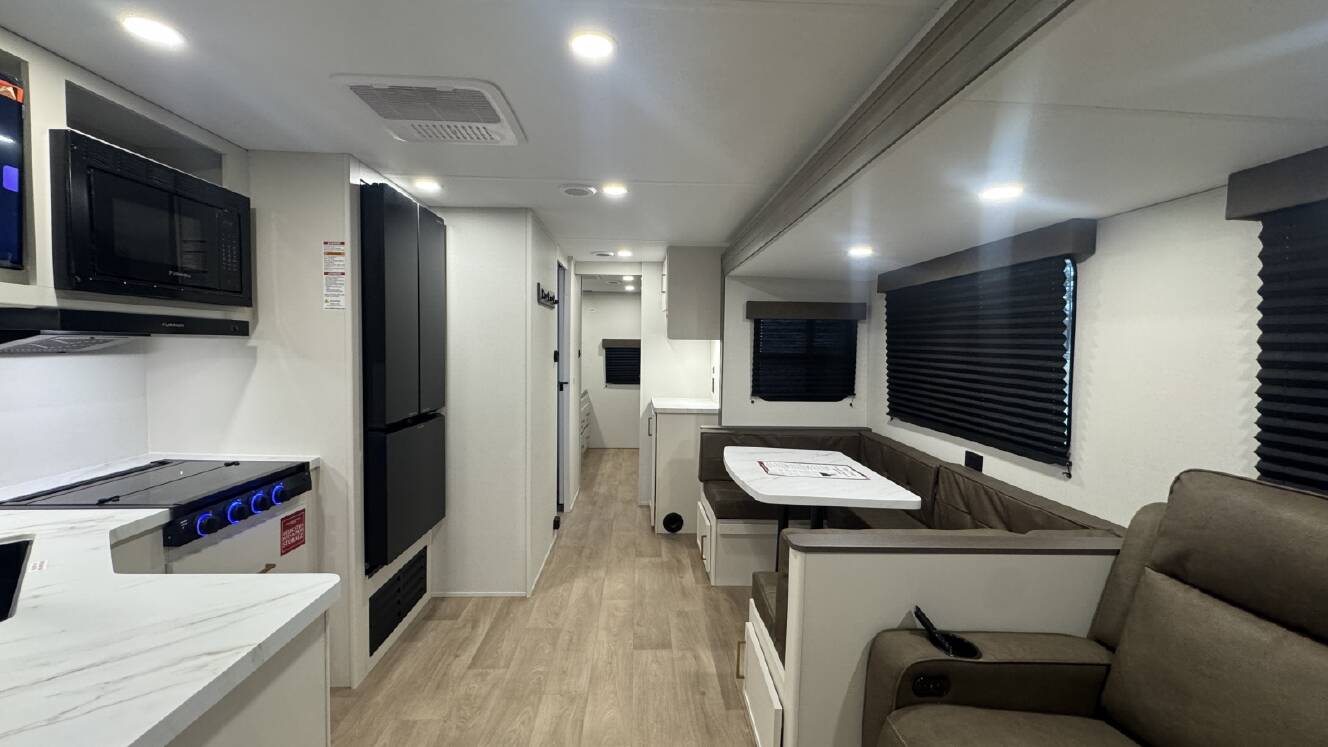 A photo of this 2026 Grand Design TRANSCEND 325BHT