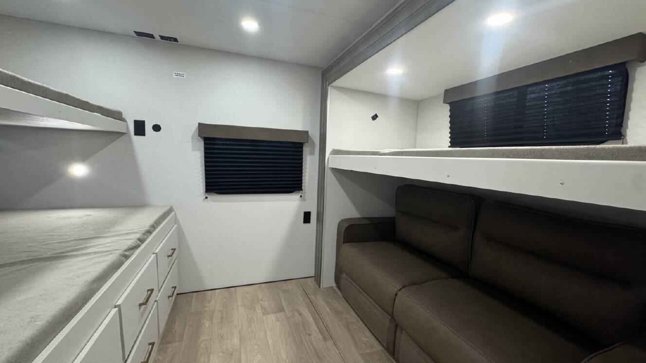 A photo of this 2026 Grand Design TRANSCEND 325BHT