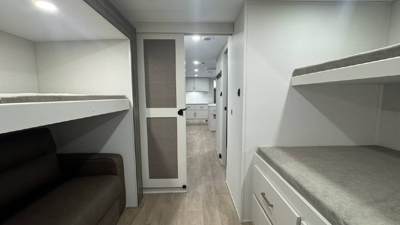 A photo of this 2026 Grand Design TRANSCEND 325BHT