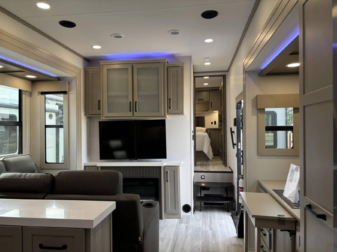 A photo of this 2025 Grand Design Momentum M-Class 344M