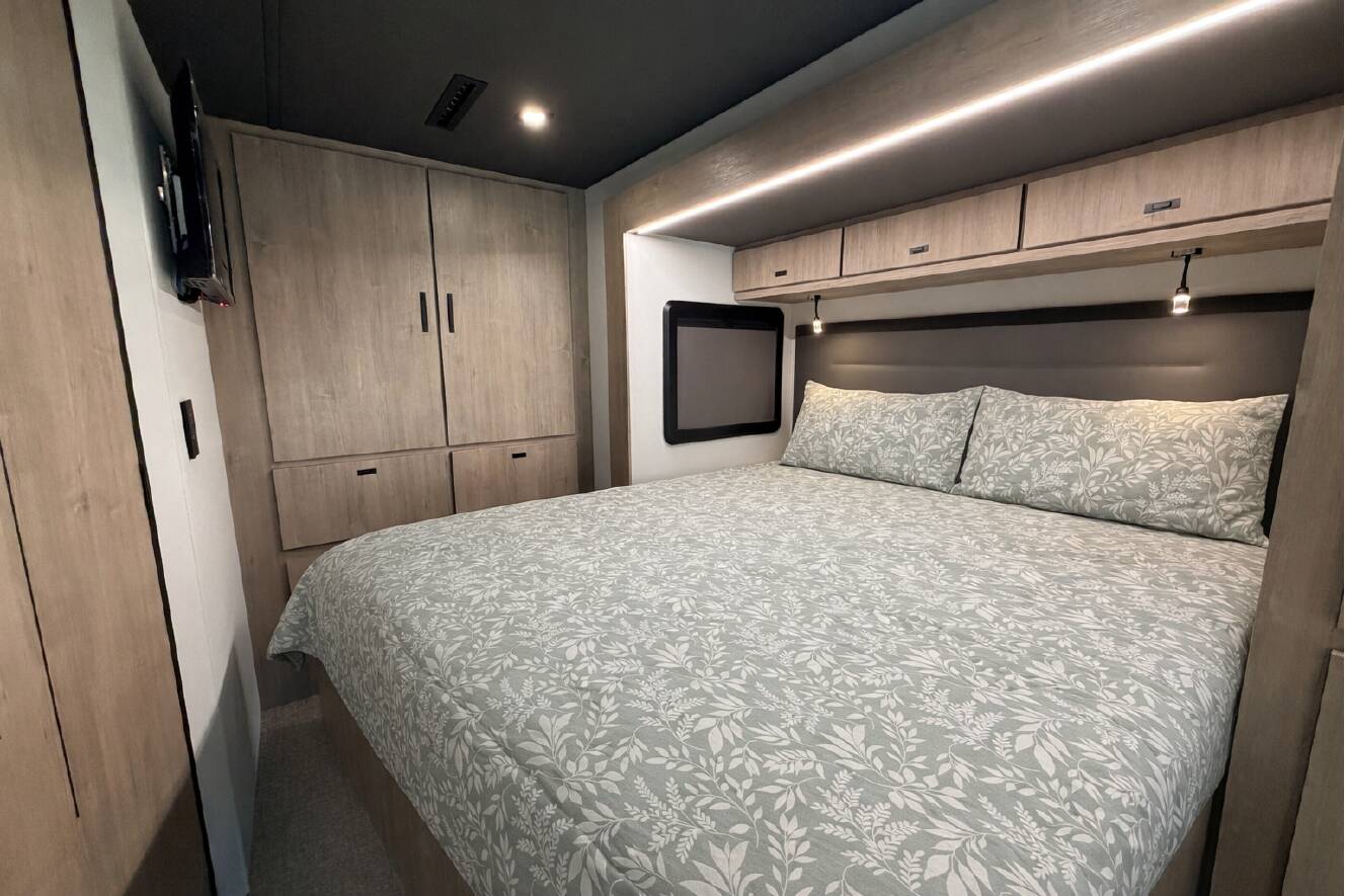 A photo of this 2026 Grand Design Lineage Series M 25FW