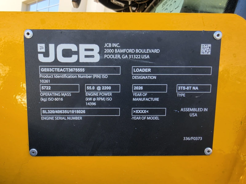 2026 JCB 3TS-8T