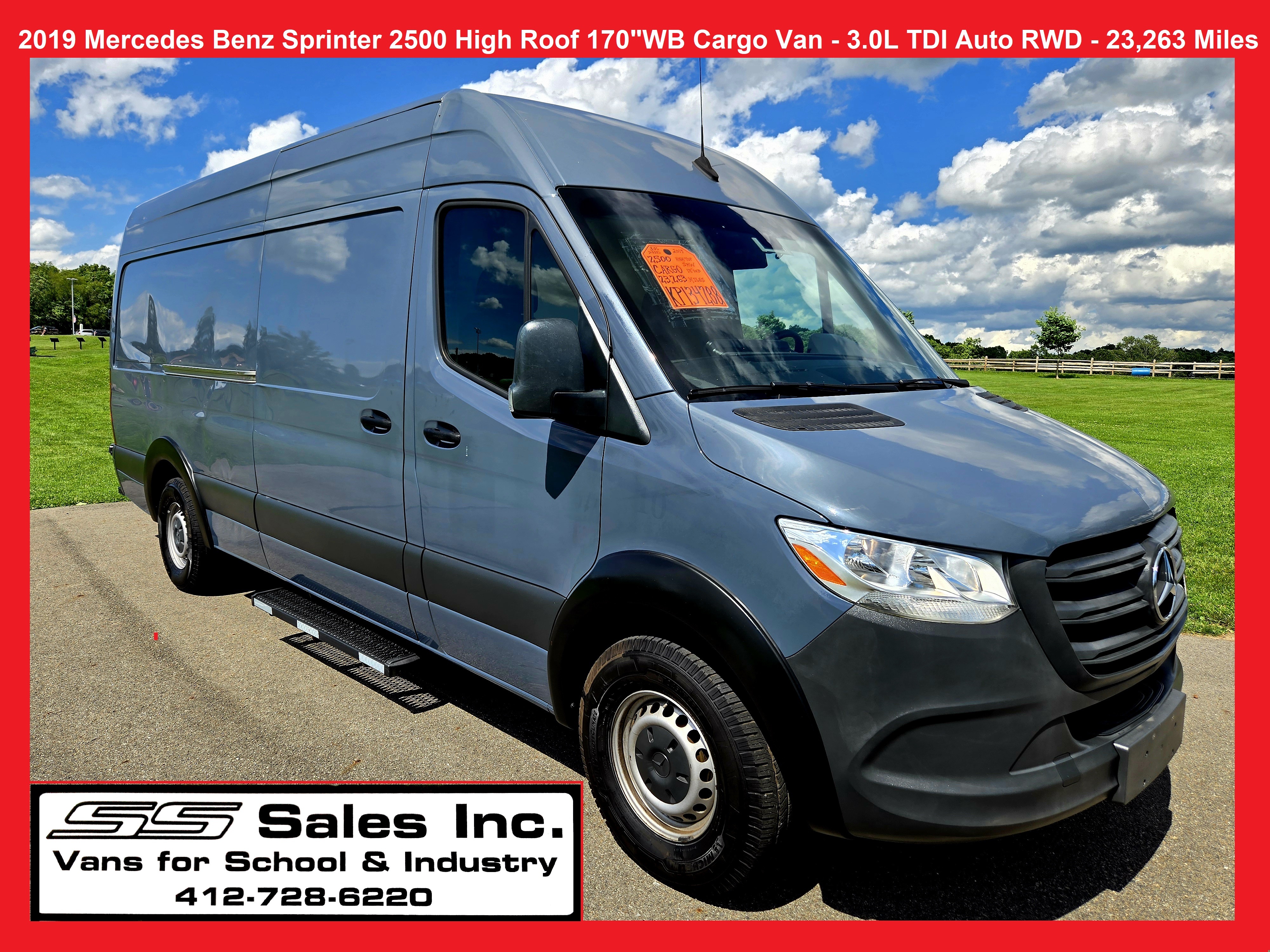 2019 MERCEDES-BENZ SPRINTER 2500 in Allison Park, PA