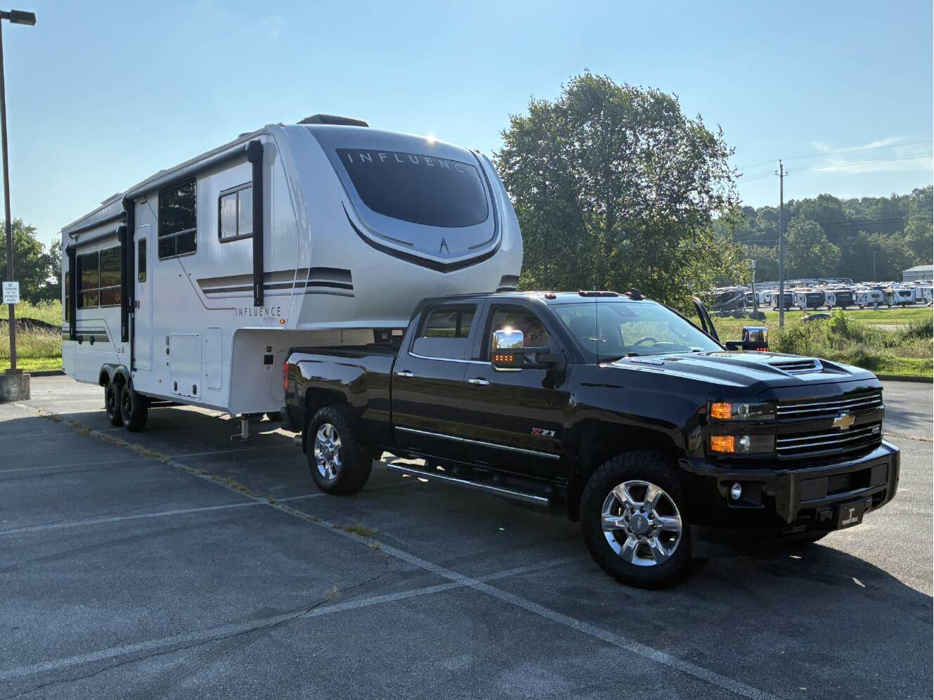 A photo of this 2025 Grand Design INFLUENCE 2903RL