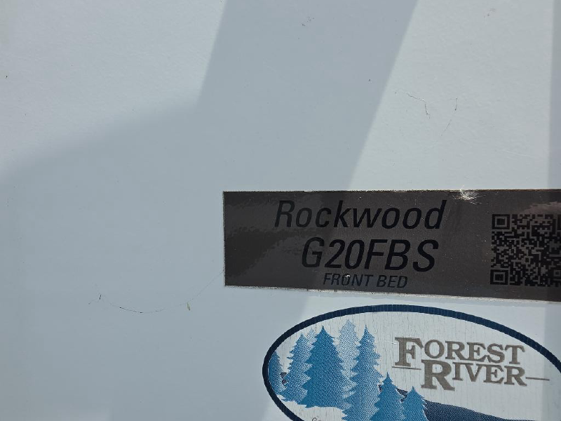 2023 FOREST RIVER Rockwood 20FBS Geo Pro